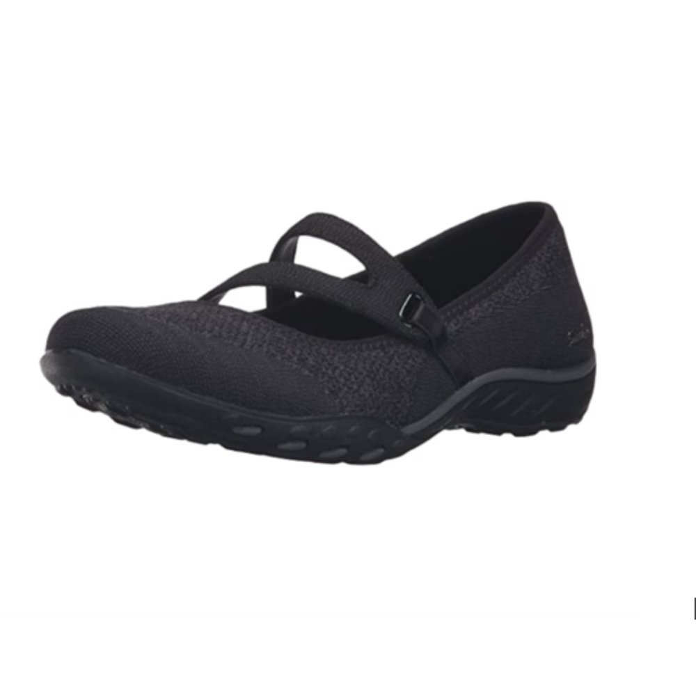 Sketchers Sport Breathe Easy Mary Jane Charcoal, 9